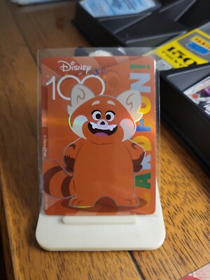 2023 Card Fun Disney 100 Joyful Rainbow Base Card - Seeing Red 
