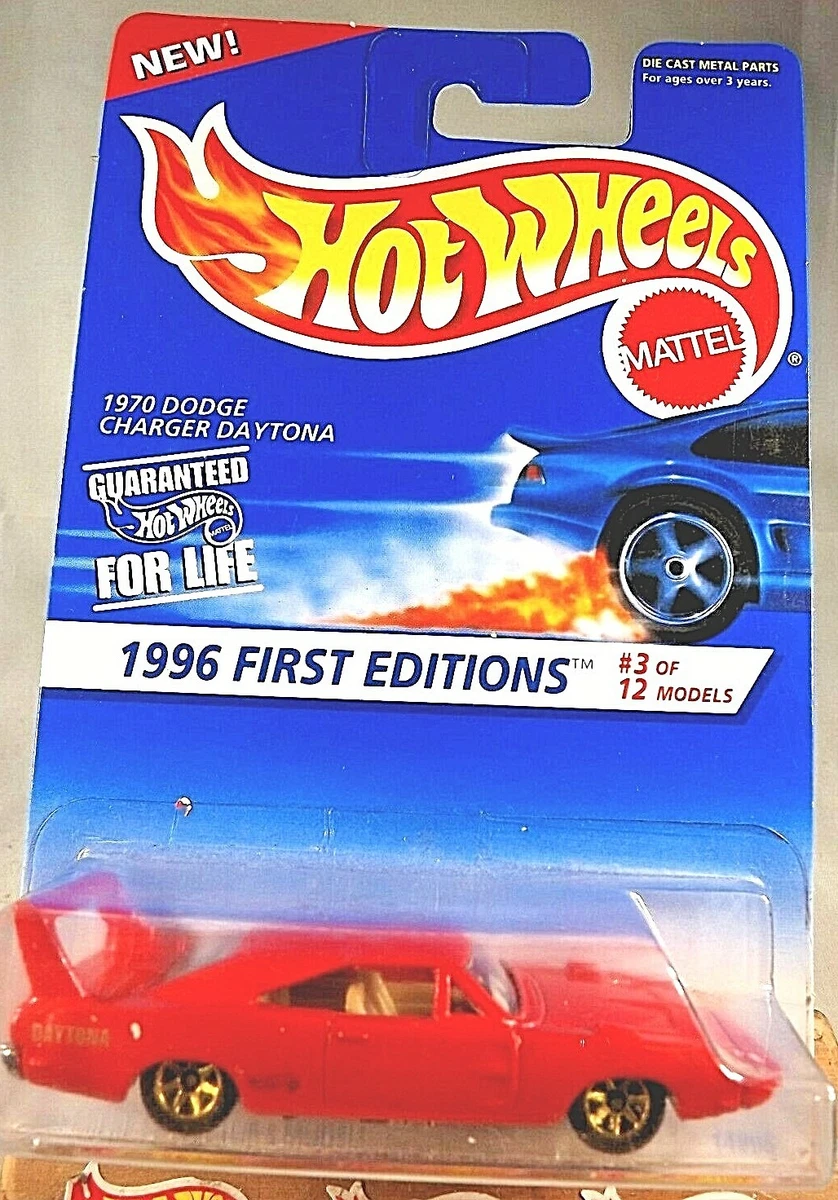 Hot wheels 1996 first sale editions 1970 dodge charger daytona