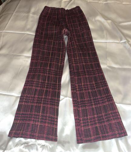 ISSEY MIYAKE PLEATS PLEASE Wide Pants Check Purple Red Size 1 - Picture 3 of 6