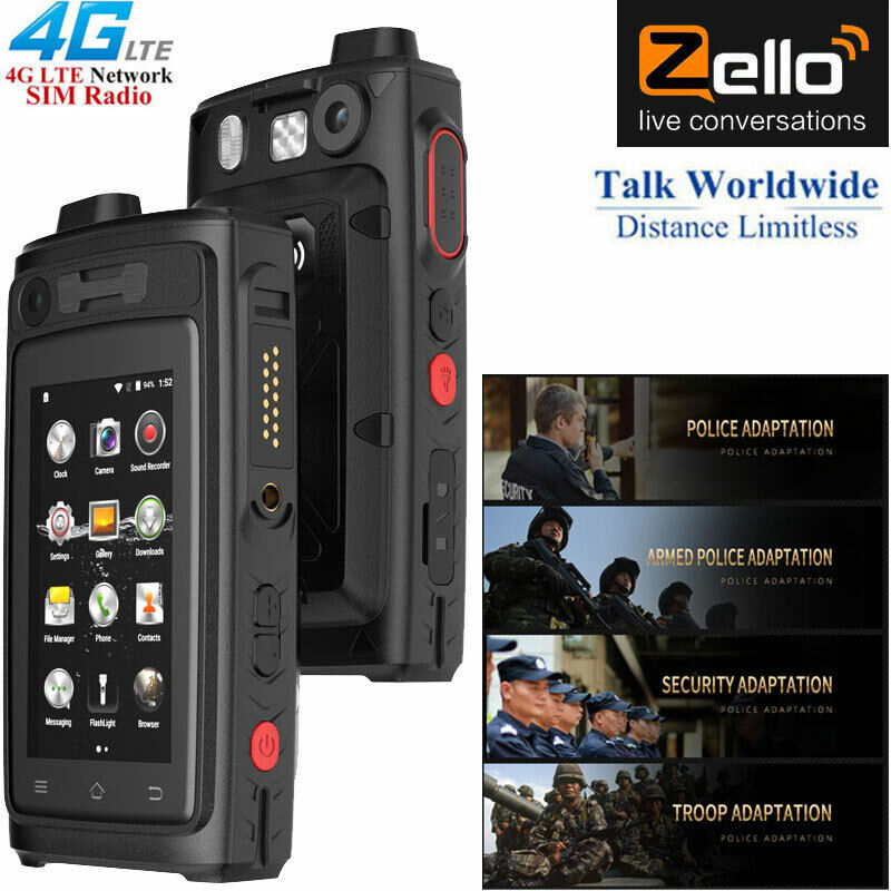 W888 Zello IP68 Waterproof Smartphone NFC Real PTT POC Radio