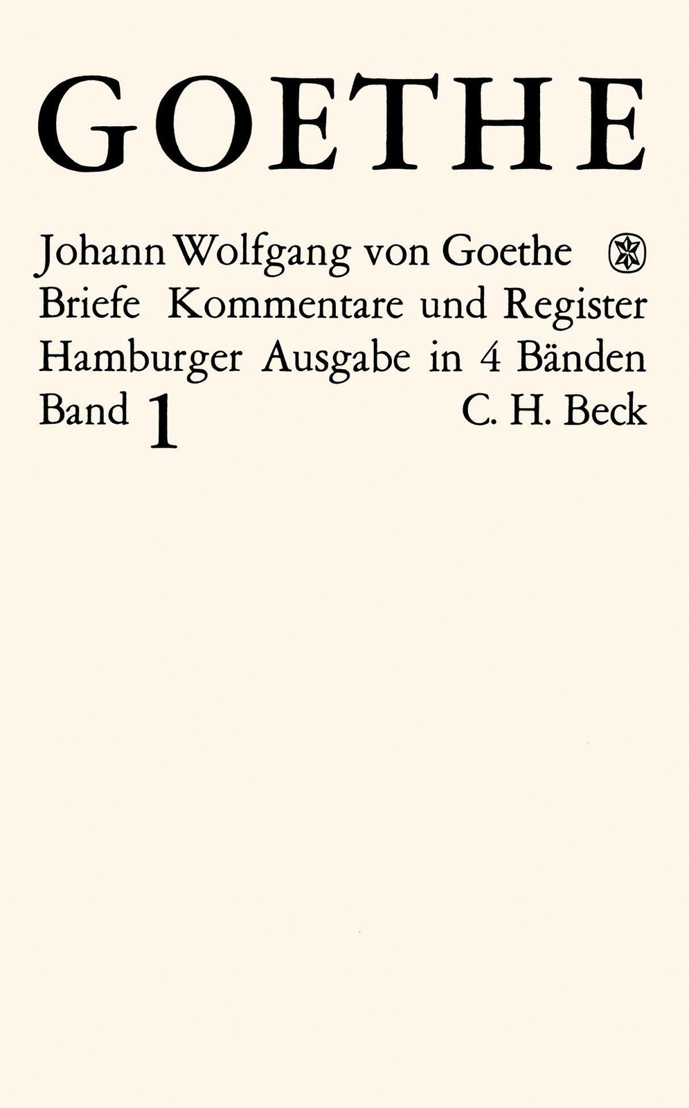 Thumbnail - Briefe Der Jahre 1764 - 1786 | Johann Wolfgang Von Goethe | Deutsch |