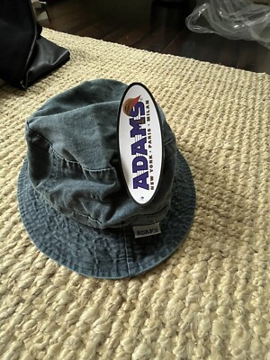 Adams Brand Cotton Blue Sz L Bucket Hat