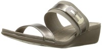 Ak Anne Klein Sport Women S Catchme Synthetic Wedge Slide Sandal, Taupe, 7.5... Ak Anne Klein Sport Women S Catchme Synthetic Wedge Slide Sandal, Taupe, 7.5...