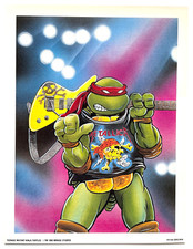 RYAN BROWN MIRAGE TEENAGE MUTANT NINJA TURTLES METALLICA COMIC ART PRINT TMNT