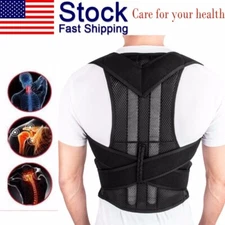 Posture Corrector Back Support Brace Figure 8 Clavicle Upper Neck Pain Relief US