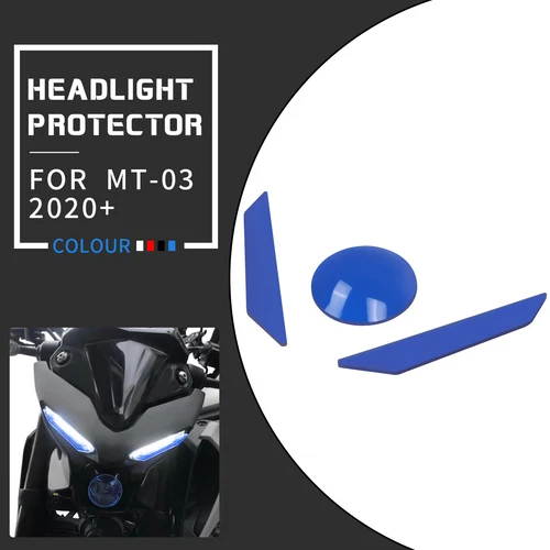 Headlight Screen Cover Lens Guard Protector For Yamaha MT-03 MT03 2020+ 