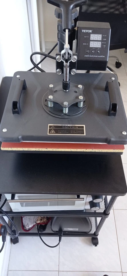 Termopressa Vevor 8 In 1 Da 38x30 Cm - Immagine 4 di 4