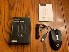 PeohZarr Model G03 Wired RGB Gaming Mouse for PC/Laptop Plug and Play READ 