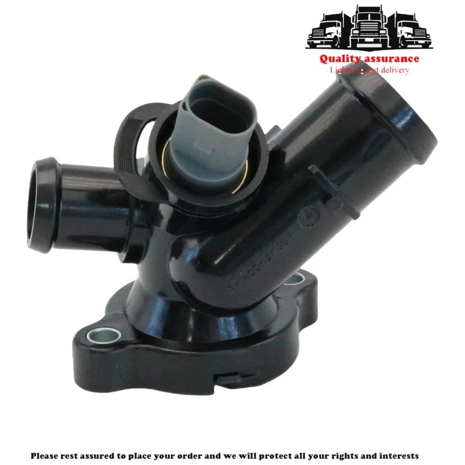 NUEVO Termostato Carcasa Para Volkswagen Jetta 2005-2014 2.5L 2007-2010 Beetle 2.0L Foto 3 de 4