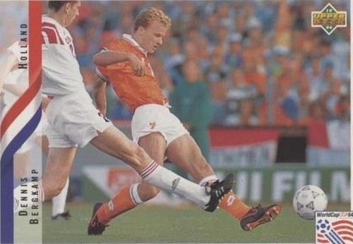 1998 PANINI (HOLLAND) WORLD CUP WK 98 No.70 [ DENNIS BERGKAMP