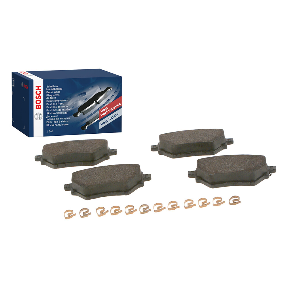Plaquettes de frein arrière Bosch BP1711 pour un freinage arrière d origine standard ECE-R90