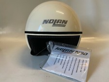 Nolan N30M Halbschalenhelm Rollerhelm Motorradhelm Jethelm Gr. S / weiß 990 g.