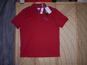 arizona cardinals men's polo shirt