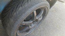 Motegi Ff7 17 Wheels Set Of 4 Mounted On A Rx7 4 Lug Fb Used
