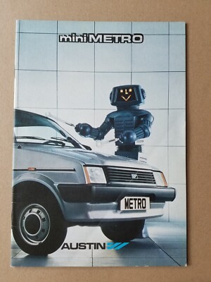 Austin Mini Metro Prospekt 1981 in  deutsch