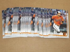 2019 Topps BASE LOT OF 100 CARDS JOEY RICKARD ORIOLES #35