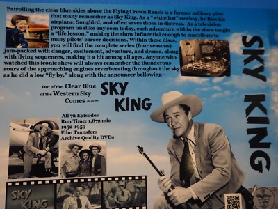 Sky King Officially Released Condensed Collection All 4 Seasons