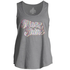 Secret Treasures Womens Rise & Shine Sleep Tank Top XL 16-18 New with Tags Gray