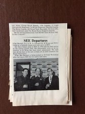 H1g Ephemera 1970s British Army Picture R A Garrad Dave Gleed Ben Bennett