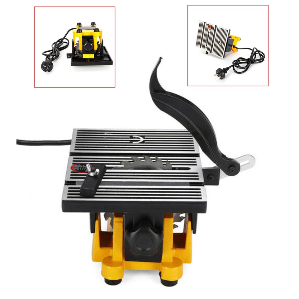 Portable Table Saw Mini Bench Saw Small Cutting Machine DIY Wood Glass