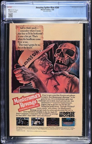 Amazing Spider-Man #260 (1985) CGC Graded Hobgoblin, Rose, Susan Richards - 第 7/9 張圖片