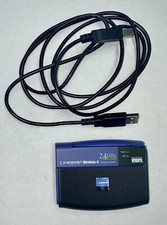 LINKSYS WUSB54G V4 WIRELESS 802.11G 2.4GHz USB Network Adapter w/Cable