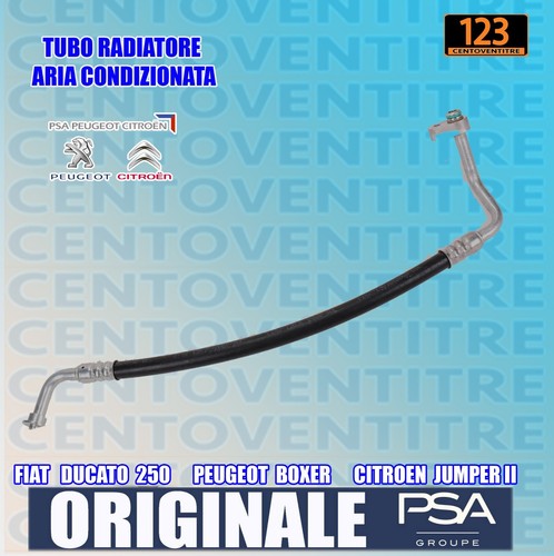 TUBO RADIATORE ARIA CONDIZIONATA JUMPER BOXER DUCATO - ORIGINALE PSA 6477H3 - Foto 3 di 9