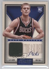 2013-14 Panini Timeless Treasures Treasured Picks Jerseys Nate Wolters #14 5l1
