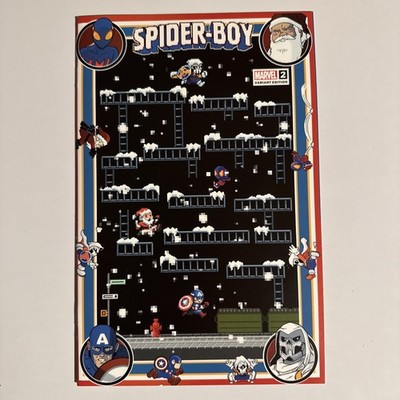 SPIDERBOY #2 MATHEW WAITE 8-BIT GAMING VARIANT! 2024 MARVEL COMICS