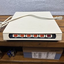 Vintage Computer Power Center Controller Surge Protector All Metal 5 Port Tested