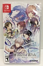 NEW sealed WINTER'S WISH Spirits of Edo NINTENDO SWITCH Idea Factory CARD SET