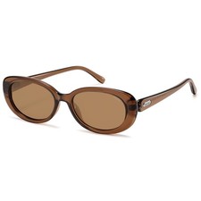 SOJOS Retro Oval Polarized Sunglasses For Women Men SJ2369 SJ2369C10