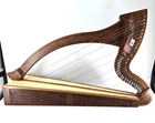 Roosebeck Minstrel Harp 29-String - Brown