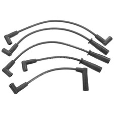 27497 Set of 4 Spark Plug Wires for Jeep Wrangler Dodge Dakota Cherokee Comanche