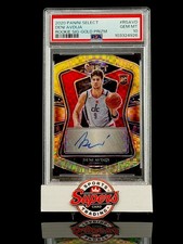 2020 Panini Select Gold Prizm Deni Avdija Wizards RC Rookie AUTO  /10 PSA 10