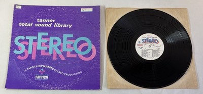 LP ~ TANNER TOTAL SOUND LIBRARY sound effects/Foley sound design record