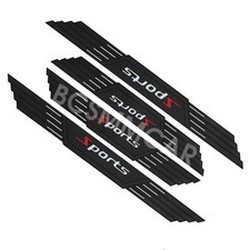 Car Threshold Strip Front Rear Door Plate Sill Scuff Cover Protector Stickers