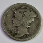 1926-S MERCURY SILVER DIME~ RARE DATE! -GOOD ~NICE COIN~