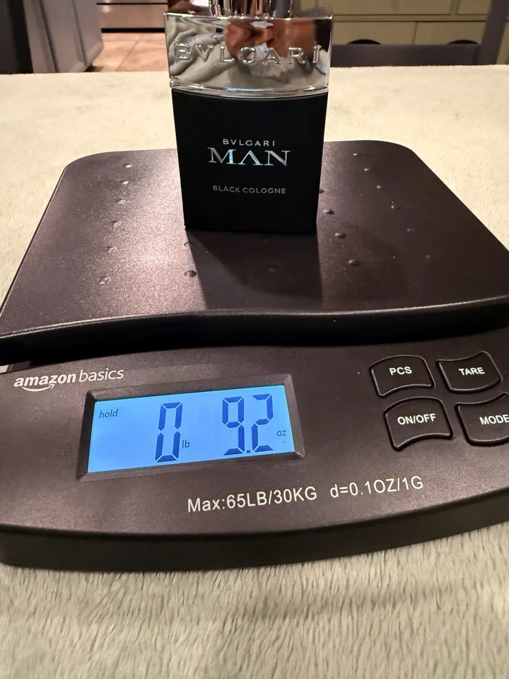 BVLGARI Hombre Colonia Negra 60 ml / 2 oz Eau de Toilette Spray - Sin Caja Foto 4 de 4