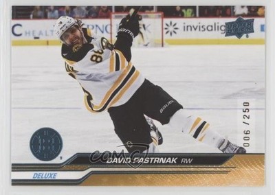 2023-24 Upper Deck Series 2 Deluxe /250 David Pastrnak #265 0h3h