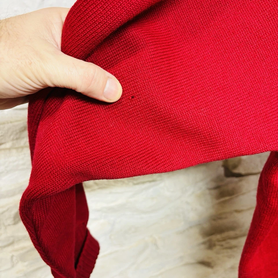 Cárdigan tejido arena vintage años 40 50 Kansas University Jayhawks lana letterman Foto 4 de 4