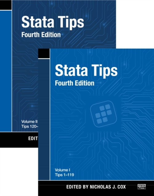 Stata Tips Fourth Edition Volumes I and II by Nicholas J Cox 9781597184052