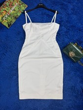 INCREDIBLE! DOLCE&GABBANA D&G IT44 dress white corset bandage