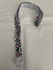 Vera Bradley Wide Lanyard Lisbon Medallion Floral ID Key Holder 28181-V76 NWT