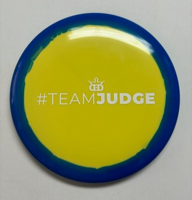 MVP Fuzion Orbit Judge #TEAM JUDGE Stamp Blue Rim / Yellow Core 174g