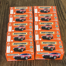 LOT OF 10 MATCHBOX RED 1985 NISSAN PATHFINDER SUV S POWER GRAB TRUCK 54/100 BOX