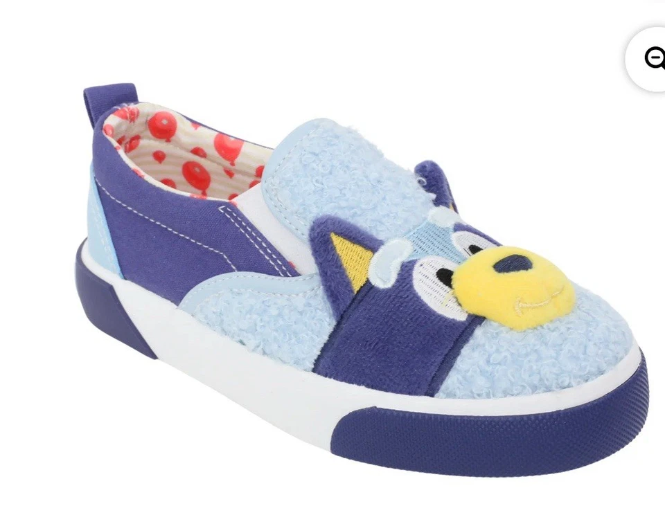 Azul Niño Pequeño Niños Polar Bingo Molido Sin Cordones Tenis Zapatos Niños Talla 12K Foto 2 de 4