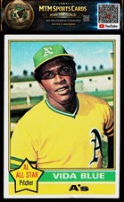1976 Topps #140 Vida Blue