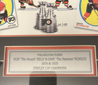 Dave Schultz / Bob Kelly Signed Framed Philadelphia Flyers Print W/COA 24/189 — photo 4