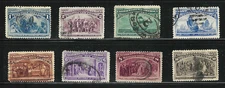Sc #230 231 232 233 234 235 236 237 Collection 1- 10 Cent Columbian 1893 US98B31